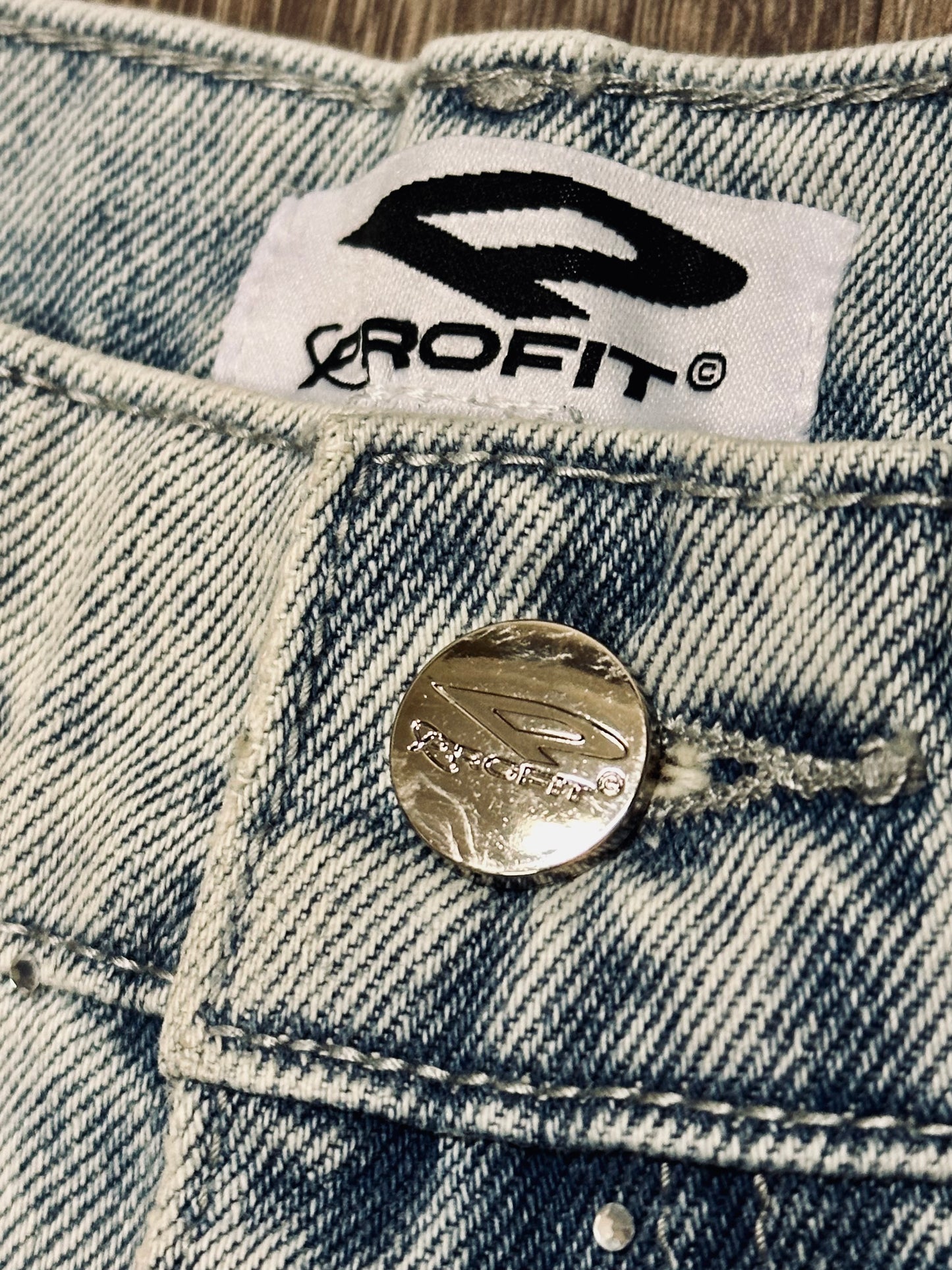 Profit Rhinestone Denim Shorts