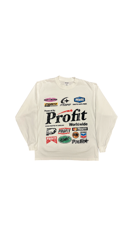 Profit Logo Long Sleeve Tee