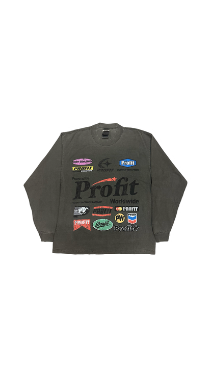 Profit Logo Long Sleeve Tee