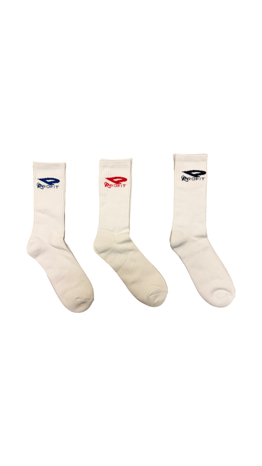 P Logo Socks